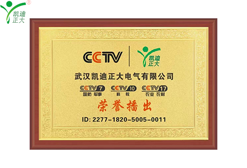 凱迪正大登上CCTV央視廣告，全力打造品牌新高度